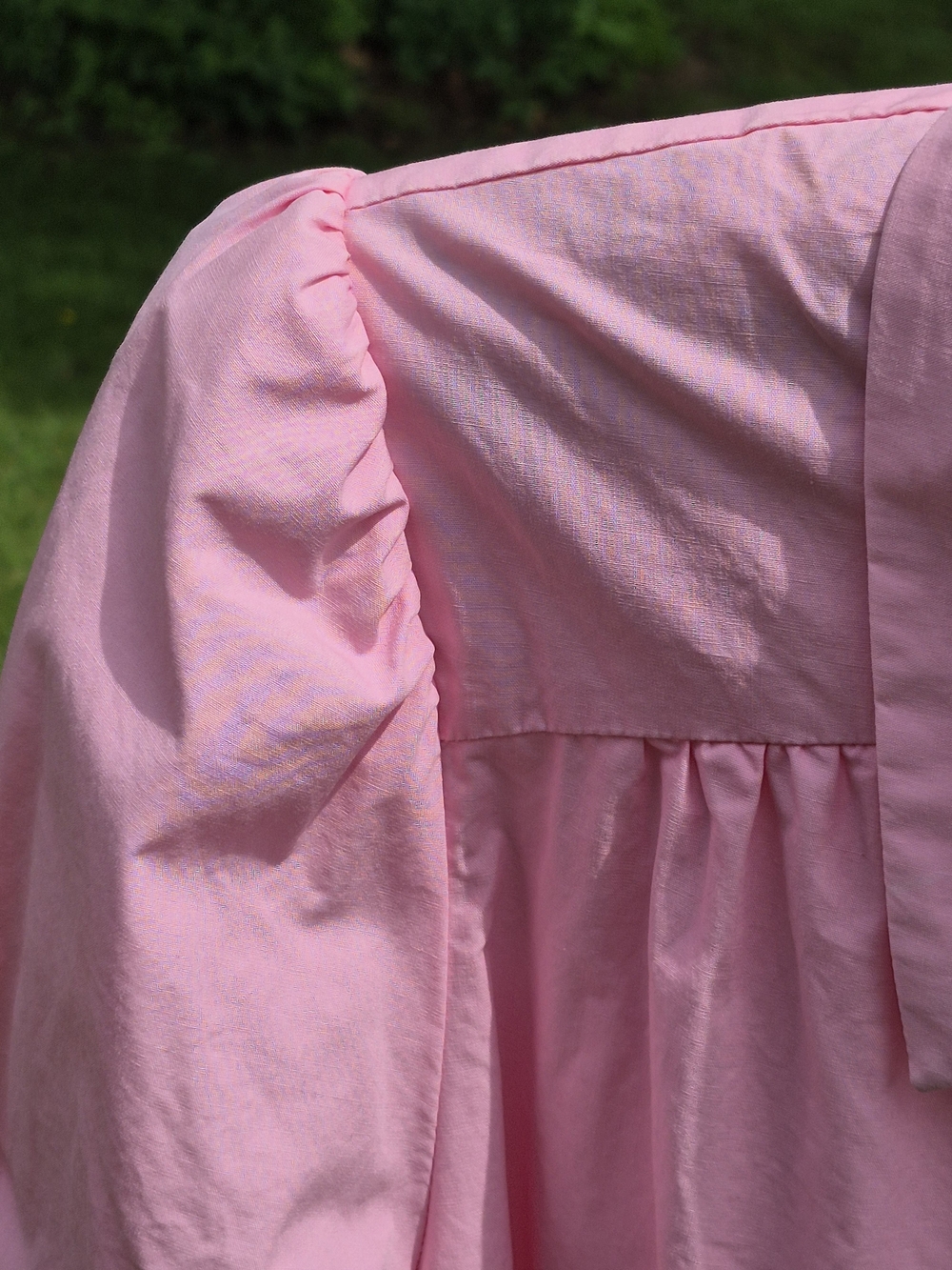 Eva Franco Pink Classic Buttondown Blouse-S - Picture 9 of 10